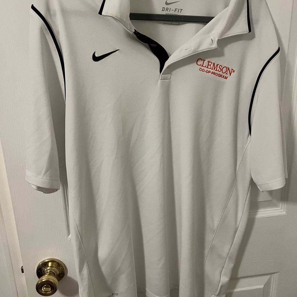 Nike Men's White Polo Shirt